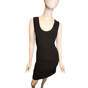 NWT Last Tango Women’s Size Large Black Dress Bodycon Ruched
